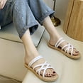 thumbnail image 2 of OAVQHLG3B Wedge Sandals for Women Sandals Women With Comfortable Indoor And Outdoor Sandals Leisure Slippers, 2 of 9