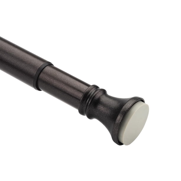 Barra de cortina de ducha Amazer ajustable, 66-107 cm