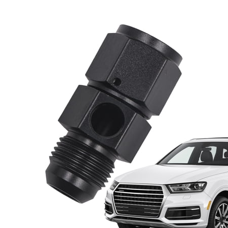 Ksruee Pressure Hose Adapter Fittings Oil Pressure Regulator Adapter With 1/8NPT Meter Port Regulator Adapter 4/6/8/10/12AN Threads For Enhanced Oil Regulation