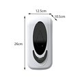 thumbnail image 2 of GUOOL 800ml Soap Dispenser Hands- Sensor Soap Pump Shampoo Shower Gel Container Foam soap, 2 of 7