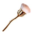 thumbnail image 1 of Gold Brocha de maquillaje rosa, brocha para colorete, brochas de maquillaje en polvo para cara súper grandes para polvo cosmético dorado, 1 of 5