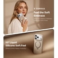thumbnail image 2 of Funda TORRAS para iPhone 17 Pro Max, con forma de anillo de silicona MagSafe, 2 of 9