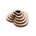 thumbnail image 4 of Separadores de mesa de confeti de madera, decoración creativa de corazón de amor, decoración rústica de mesa de boda, rebanadas de corazón de madera, artesanías de discos, 4 of 4