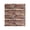 J, variant on Wall Panels Peel and Stick, 70*77cm Size Coverage,Faux Brick Wallpaper Sticker with Self-Adhesive for Interior Wall Decor, Bathroom, Home Decoration