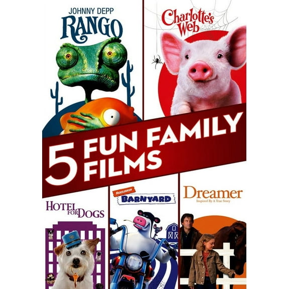 Paramount 5 Fun Family Films (DVD) (Widescreen)