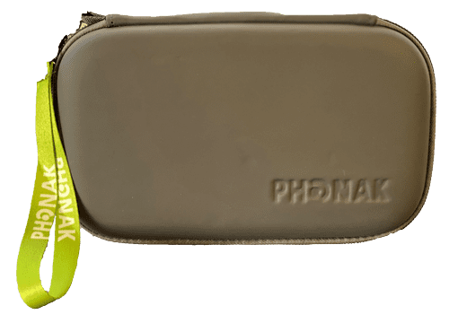 Phonak Hearing Aid Travel Case Gray