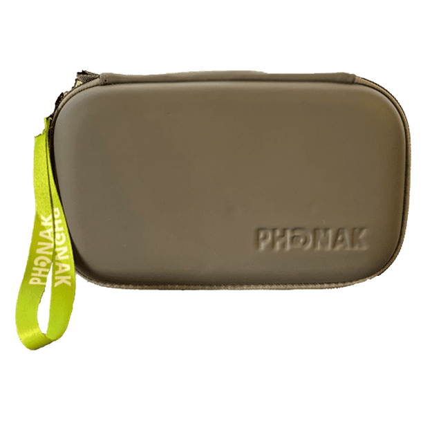 Phonak Hearing Aid Travel Case Gray