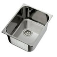thumbnail image 2 of Ambassador Marine S44-1711-BR-R Rectangle Stainless Steel Sink  Brushed Finish, 2 of 2