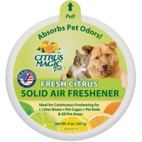 Citrus Magic Pet Odor Absorbing Solid Air Freshener Fresh Citrus, 8-Ounce