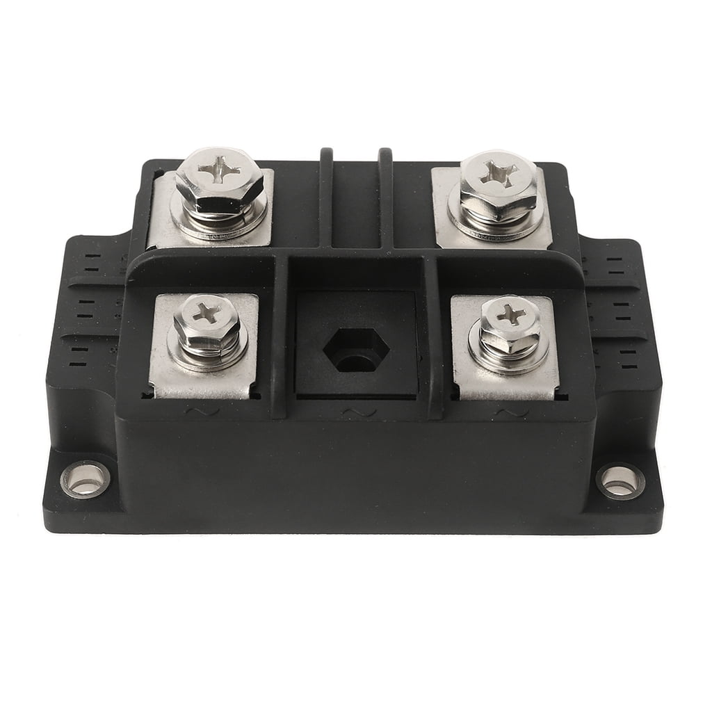Apooke Single-Phase Diode Bridge Rectifier 400A Amp High Power 1600V Electrical Accessory 4 Terminal Diode Rectification Module