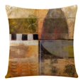 thumbnail image 4 of Juego de 4 fundas de cojín de lino, funda de almohada decorativa cuadrada bonita de 45x45 cm, decoración para sofá, hogar, sala de estar, dormitorio y cama, 4 of 5