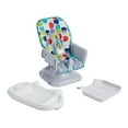 thumbnail image 5 of Fisher-Price SpaceSaver High Chair, Portable Baby to Toddler Dining Seat, Color Climbers, 5 of 7