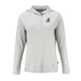 thumbnail image 2 of Women's Cutter & Buck Gray Springfield Cardinals Coastline Epic Comfort Eco Recycled Long Sleeve Hoodie T-Shirt, 2 of 3