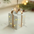 thumbnail image 4 of Christmas Ball Bauble Gift Box Ornament Christmas Indoor Outdoor Hanging Decoration Holiday Party Wedding Halloween Thanksgiving Valentine's Day Decor, 4 of 6