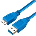 thumbnail image 5 of -B Data Cable, USB 3.0 Type A Male to -B Cable Suitable for Phones, Cameras and Hard Drives (0.3 Meters, Blue), 5 of 5