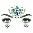 thumbnail image 6 of TUITOONM Crystal Face Sticker Rhinestone Set Peel & Stick Face Jewels for Festival Makeup, Costume Parties & Special Events, Instant Glam Accessories, 6 of 8