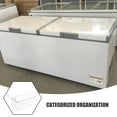 thumbnail image 3 of BESTYASH Deep Freezer Baskets Freezer Shelf Rack Wireframe Structure 1Pack For Categorized Sorting, 3 of 8