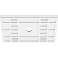 thumbnail image 3 of 40"W x 26 5/8"H x 2"ID x 14"C x 1"P Beaux Architectural Grade PVC Contemporary Ceiling Medallion, 3 of 7