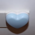 thumbnail image 4 of Night Light Heart-Shaped Birthday Gift Nightlight for Room Decor 1pack Blue LED Nightlight for Indoor Bathroom Bathroom, 4 of 7