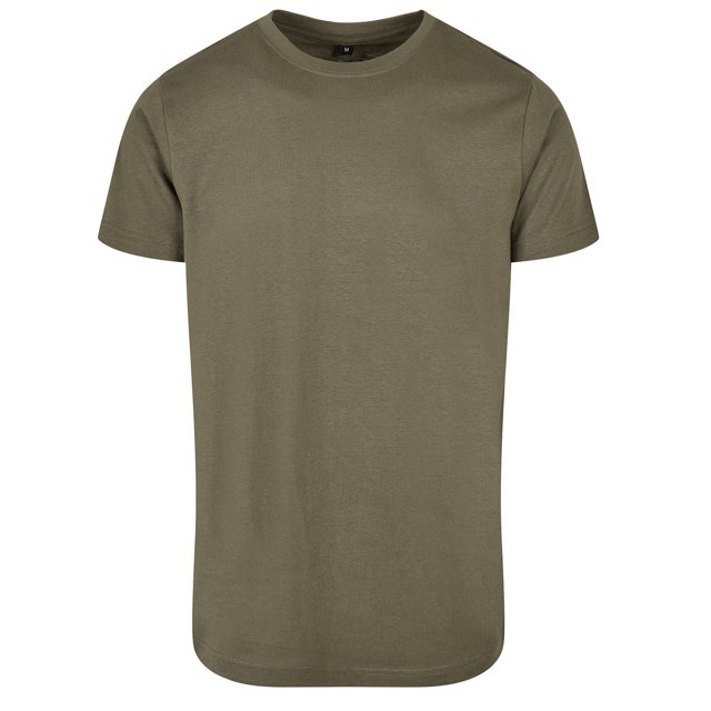 Build Your Brand T-Shirt Basique à Col Rond pour Hommes