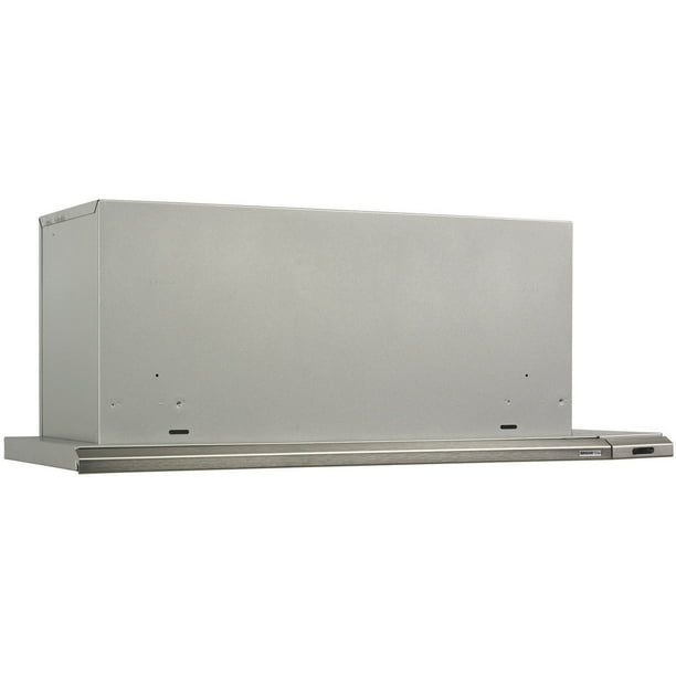 36" Silhouette Trim Slide Out Range Hood, 300 CFM
