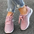 thumbnail image 4 of HBFAGFB Espadrilles pour Femmes Chaussures d'Entraînement Compensées Loisirs Respirantes Chaussures de Course Extérieures Roses Taille 39, 4 of 4