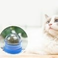thumbnail image 5 of Mightlink Cat Licking Toy Rotating Wall-mounted Natural Materials Self-adhesive Increase Appetite Teeth Cleaning Freshing Breath Catnip Wall Ball Cat Toy Pet Stuff, 5 of 8