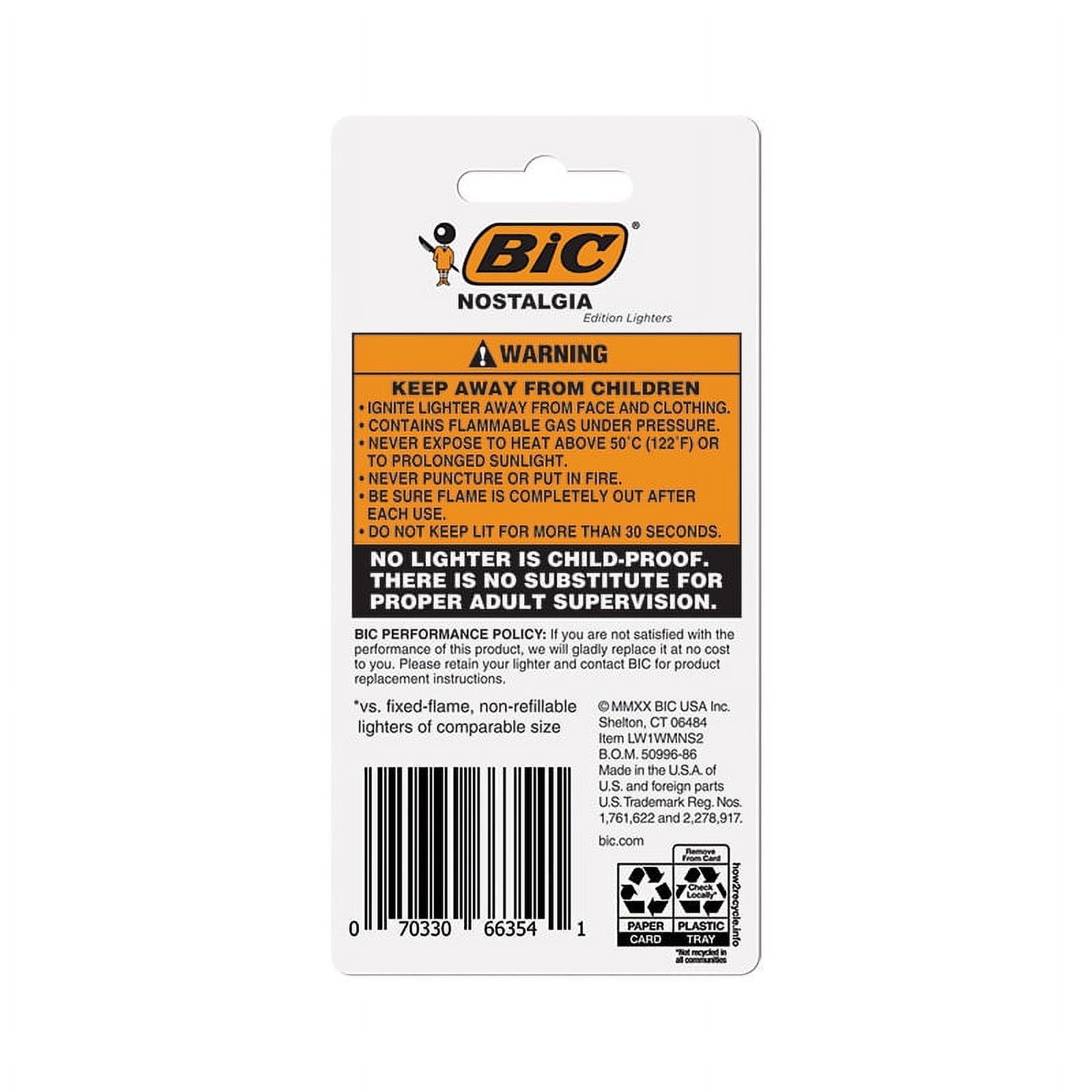 BIC MAXI LTR NOSTALGIA 2PK