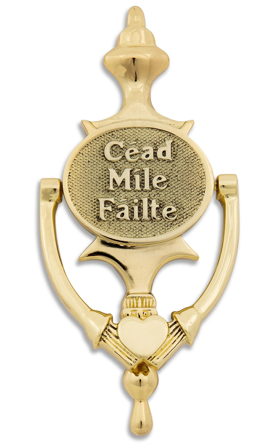 Over the Door Scottish Welcome Sign Céud Mile Fáilte Rose