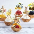 thumbnail image 6 of Easter Cupcake Toppers - Festive Decoration for Spring Baked Goods - Perfect for Easter Celebrations(Bunny & Eggs Design), 6 of 10