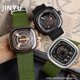 thumbnail image 5 of Correa de nailon de gran tamaño para hombre, 26 mm y 28 mm, para Seven on Friday M2/Q201/02/03, correa de reloj Diesel, color verde militar, accesorios para reloj de pulsera, 5 of 5