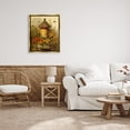 thumbnail image 6 of Stupell Industries Bees & Floral Architecture Botanical & Floral Painting Gold Floater Framed Canvas Art Print Wall Art, 25 x 31, 6 of 10