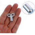 thumbnail image 3 of 4 Pieces Square Solid Aluminum Radiator Vent Wrench Exhaust Valve 5 × 5 mm, 3 of 5