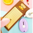 thumbnail image 3 of Mini Box Cutters, 6Pcs Retractable Art Cutter Utility Knife,Cute Water Drop Shaped Kawaii Letter Opener Portable Paper Cutter for Envelope Bags Express Unpacking Cutting DIY Crafts Office Home Use, 3 of 5