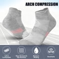 thumbnail image 4 of Bocaoying 12 Pairs Ankle Socks for Men Women, Breathable Low Cut Socks, Moisture Wicking Casual Athletic Socks, Size 6-11, 4 of 8