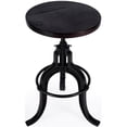 thumbnail image 3 of Butler Specialty Industrial Chic Adjustable Bar Stool In Dark Brown, 3 of 7