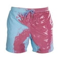 thumbnail image 4 of GRNSHTS Color Changing Swim Trunks Summer Beach Shorts Cool Quick Dry Board Shorts with Pockets for Men, 4 of 4