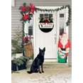 thumbnail image 4 of Front Door Porch Decorations Sleigh Rides Door Hanging Sign 12 inch Wooden Wall Sign, Rustic Holiday Wreath Decor for Front Door Porch Home Window Wall Farmhouse Decorations, 4 of 5
