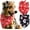 -, variante sur 2 Pack Bandana de Noël pour Chien, Bavoirs Triangle Foulard pour Chiens Moyens à Grands