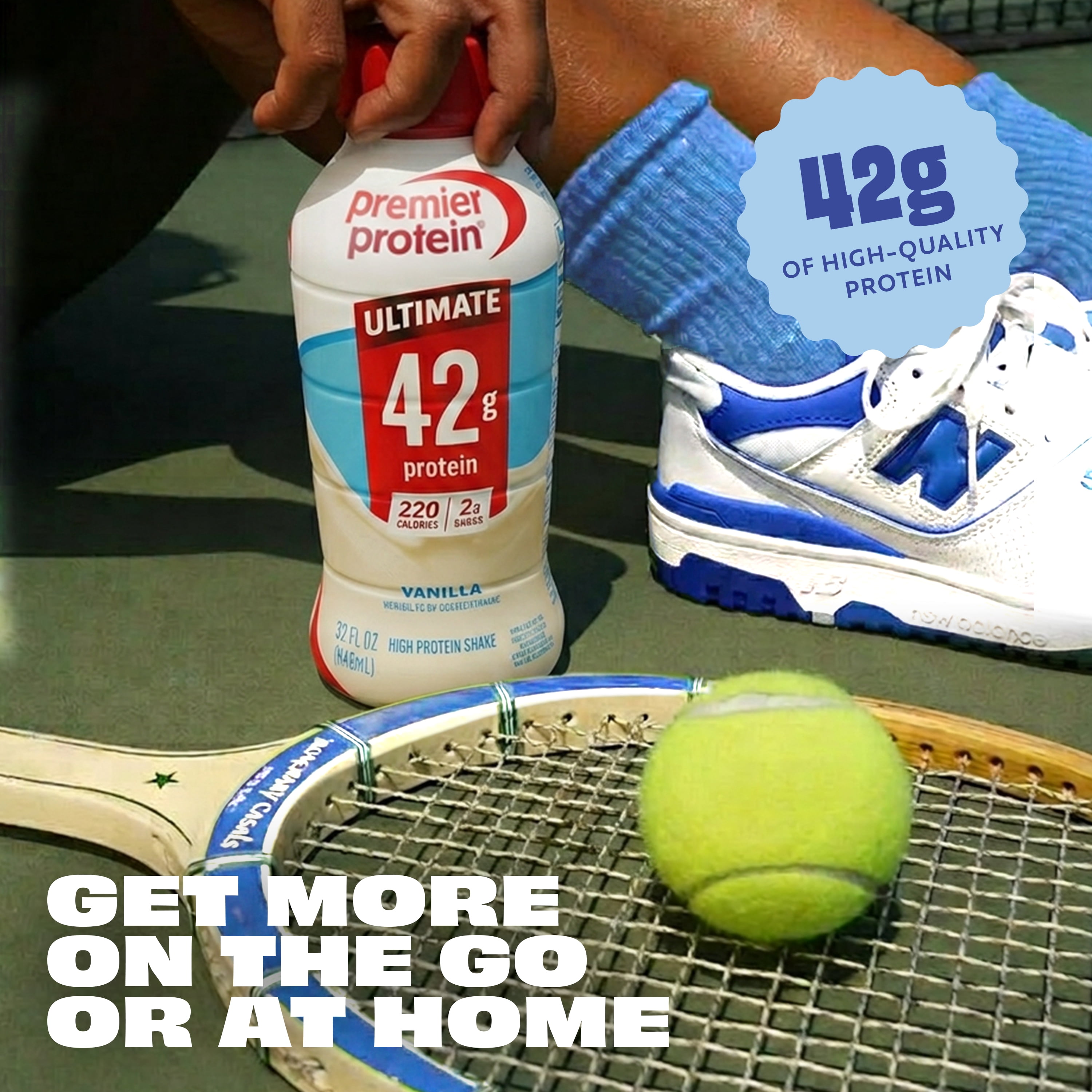 Premier Protein, Ultimate 42g Protein Shake, Vanilla, 14 Fl Oz, 12 Ct