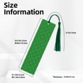 thumbnail image 3 of Kdxio St Patrick's Day5 Print Metal Tassel Bookmarks,Perfect Gift for Art Lovers and Bookworms Metal Bookmarks for Women, 3 of 8