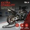 thumbnail image 2 of Venom SportBike Motorcycle Stand Lift, Rear Wheel Swingarm Paddle Stand, 850lbs Capacity Universal Paddock Lift Jack Stand, L Adapter, Compatible With Most Yamaha Honda Kawasaki Suzuki BMW Motorcycles, 2 of 9