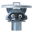 thumbnail image 3 of Sturdy Plastic Raccoons Toilet Paper Stand Creative Bathroom Storage Modern Home Decors, 3 of 13