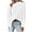 White, variant on Tarylea Knitted Tops for Women off Shoulder Solid Color Tops Long Sleeve Loose Oversized Pullover Fall Casual Wear