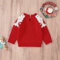 thumbnail image 6 of HIPYLO Pink Santa Sweatshirt Vintage Christmas Shirt Christmas Sweatshirt Plus Size Tops for Teens Boys White Tshirts Size 14-16 Kids Tshirts Boys 2, Red 12-18 Months, 6 of 9