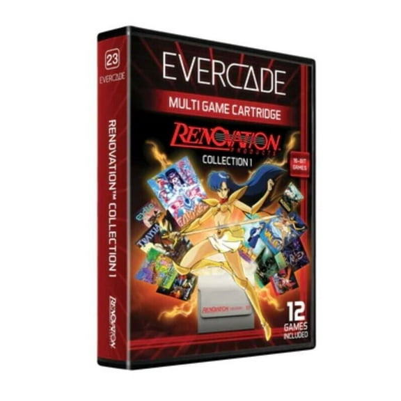 EVERCADE RENOVATION CARTRIDGE 1 - Evercade, Brand New