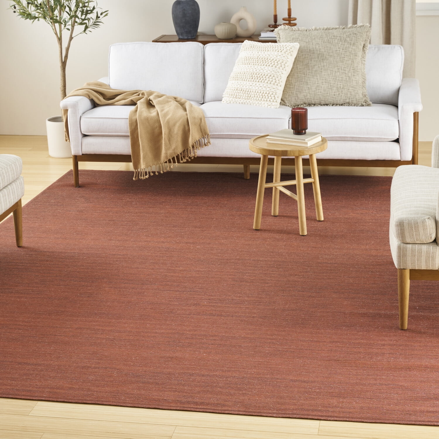 Nourison Washable Essentials Modern Brick 6' x 9' Area Rug (6x9)