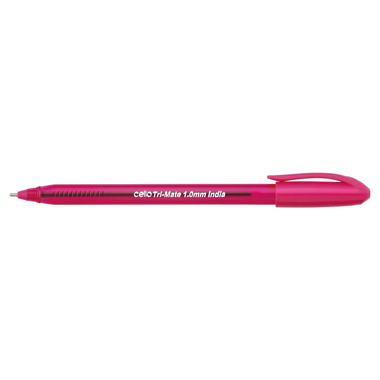 Cello Tri-Mate Pen, Assorted (12 Packs)