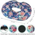 thumbnail image 2 of Donut Center Hole Hemorrhoid Pillow Memory Foam Hemorrhoids Seat Cushion for Tailbone or Coccyx Pain Relief Home Office Desk Chair Car Seat Cushions for Women Postpartum Pregnancy, 2 of 6