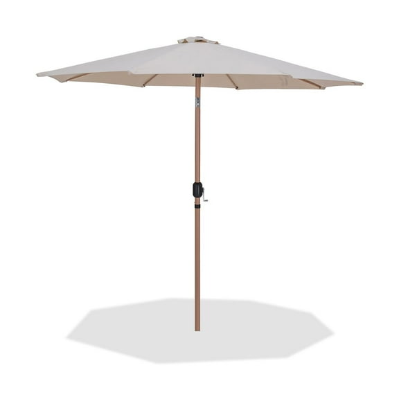 Meridian Furniture Fiji Beige Polyester Patio Umbrella